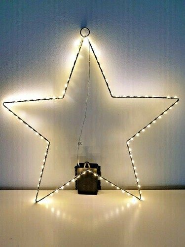 89er led drahtstern metall - led,