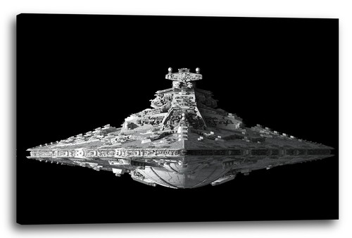 Lein wand bild star wars - lein-wand-bild:,