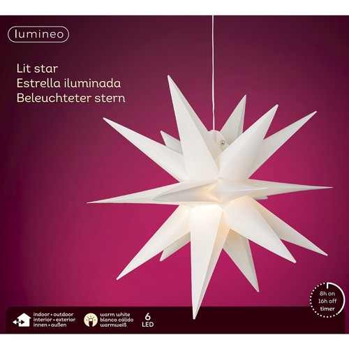 Lumineo led weihnachtsstern - lumineo,