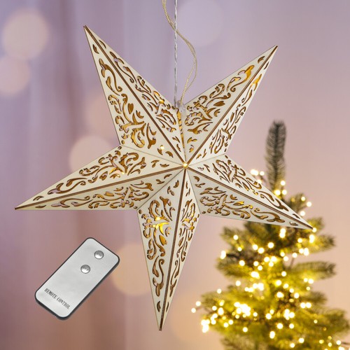 31201 led holzstern 40cm - 31201,