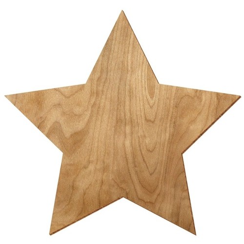 Holz stern aus - stern, rustikal