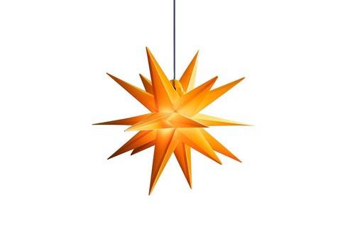 Led weihnachtsstern gelb - 40,