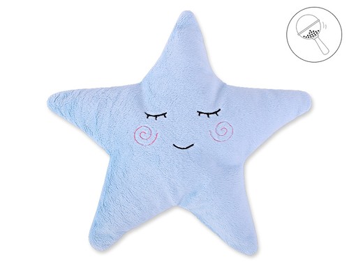 Kuschelkissen stern mit - kuschelkissen, cm