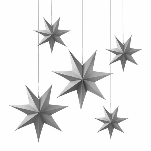 Faltsterne grau 25 - 3, 2